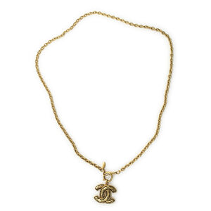 Chanel CC Pendant Chain Necklace
